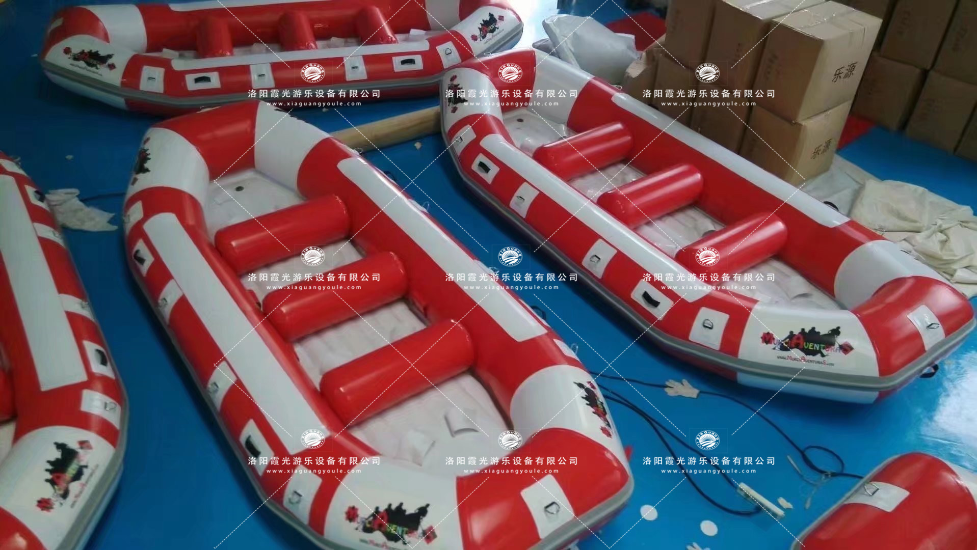 蔚县救援漂流船